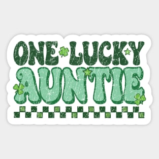 One Lucky Auntie Sticker